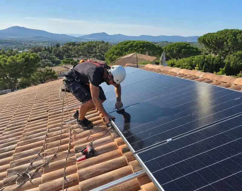 Installateur panneaux solaires Lattes — pose photovoltaïque sur toiture