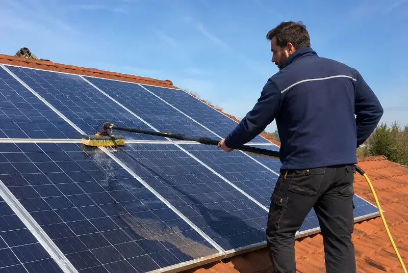 Nettoyage et entretien de panneaux solaires à Lattes