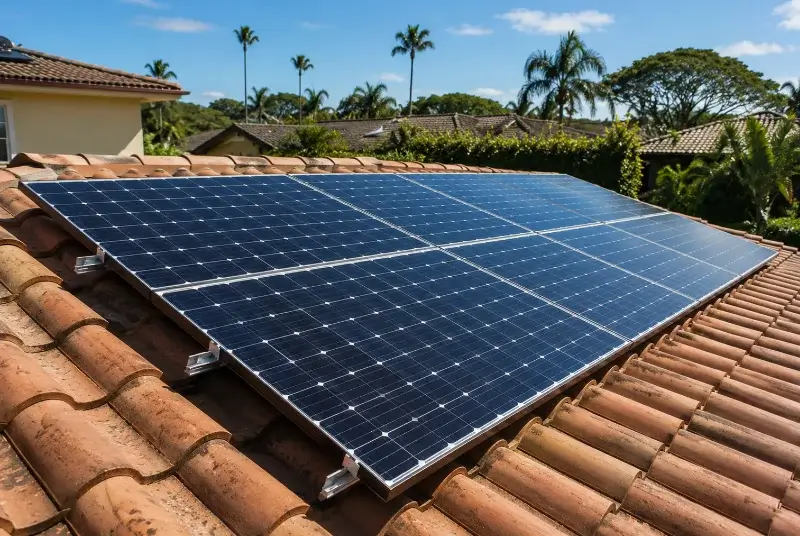 Installation de panneaux solaires à Lattes